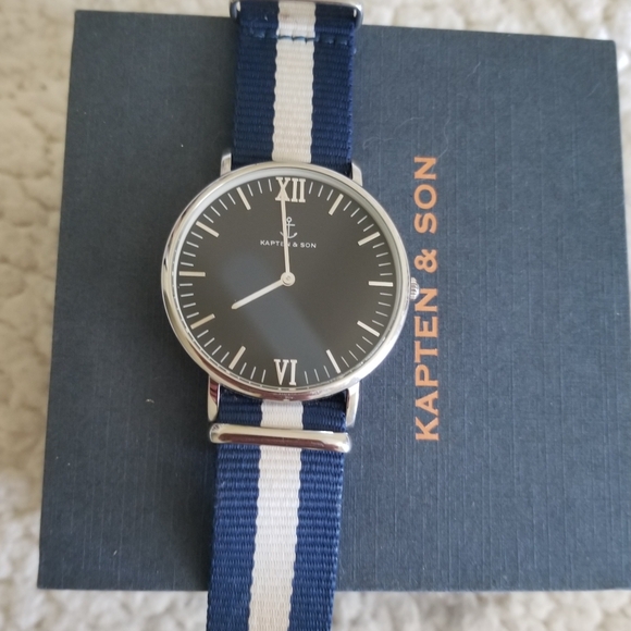 KAPTEN & SON watch Campina/Campus with spare bands - Picture 1 of 7